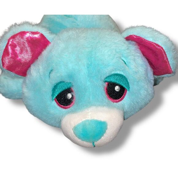 Cutetitos Cuddlitos Plush Bear Scented Heart Nursery Stuffed Animal Blue 10” - Picture 6 of 12